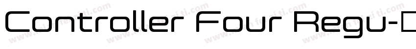 Controller Four Regu字体转换